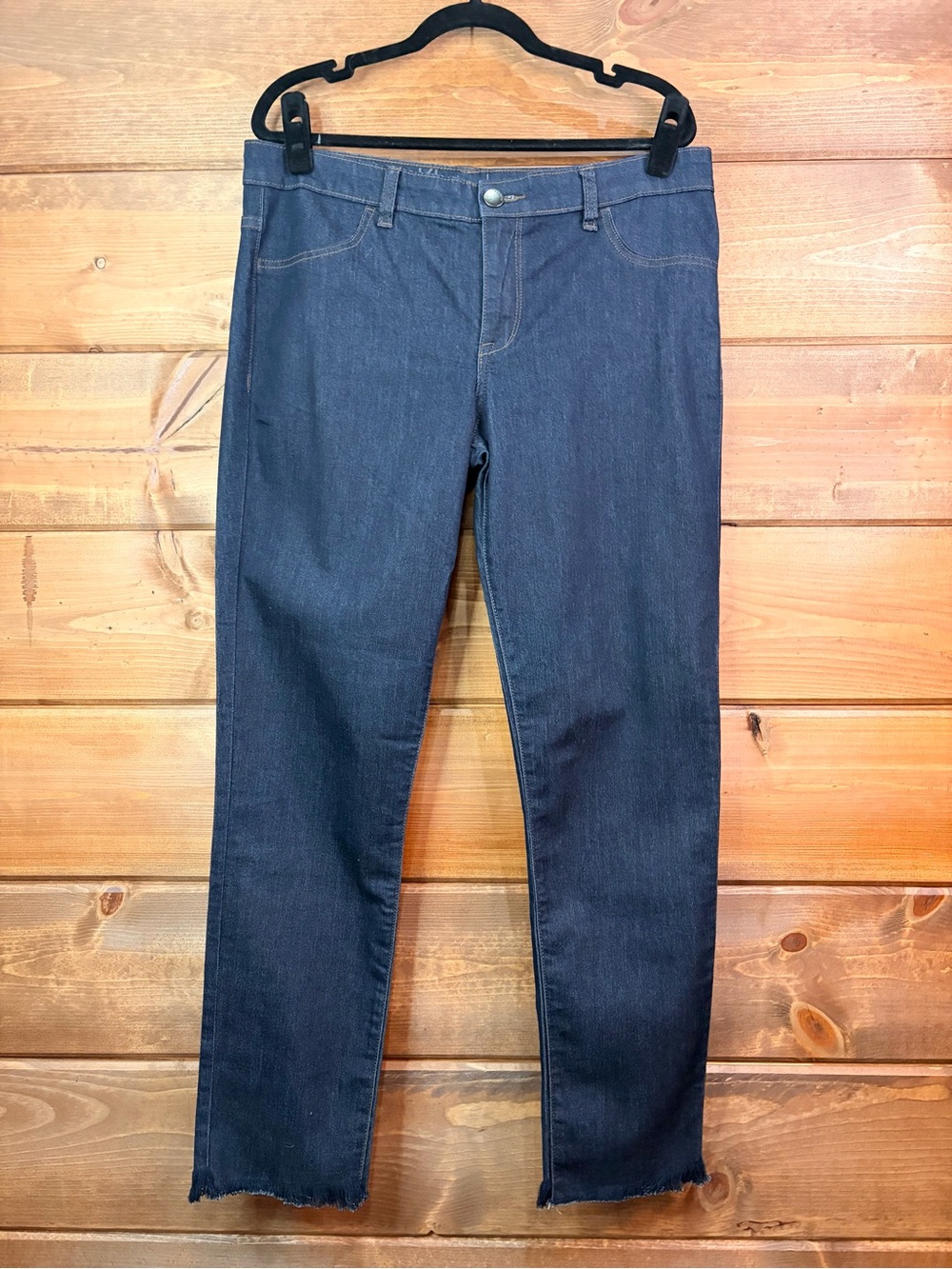 Calvin Klein Women’s Dark Blue Ankle Skinny Jeans Jeggings Size 12 💕